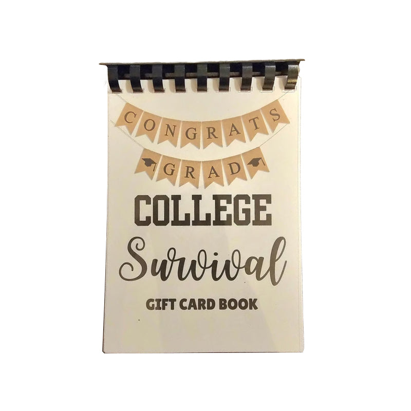 👩🎓🎁College Survival Gift Card Book