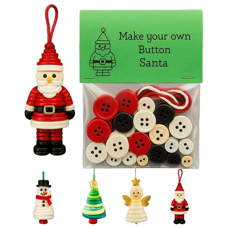 DIY Button Ornament Kits