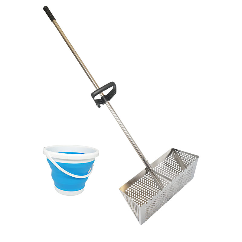 Sand Flea Rake, Long Handle Sand Sifter for The Beach