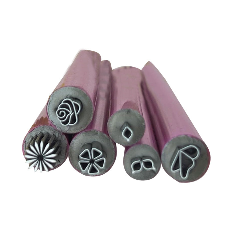 6 pcs DIY Nail Stamp Pen Set