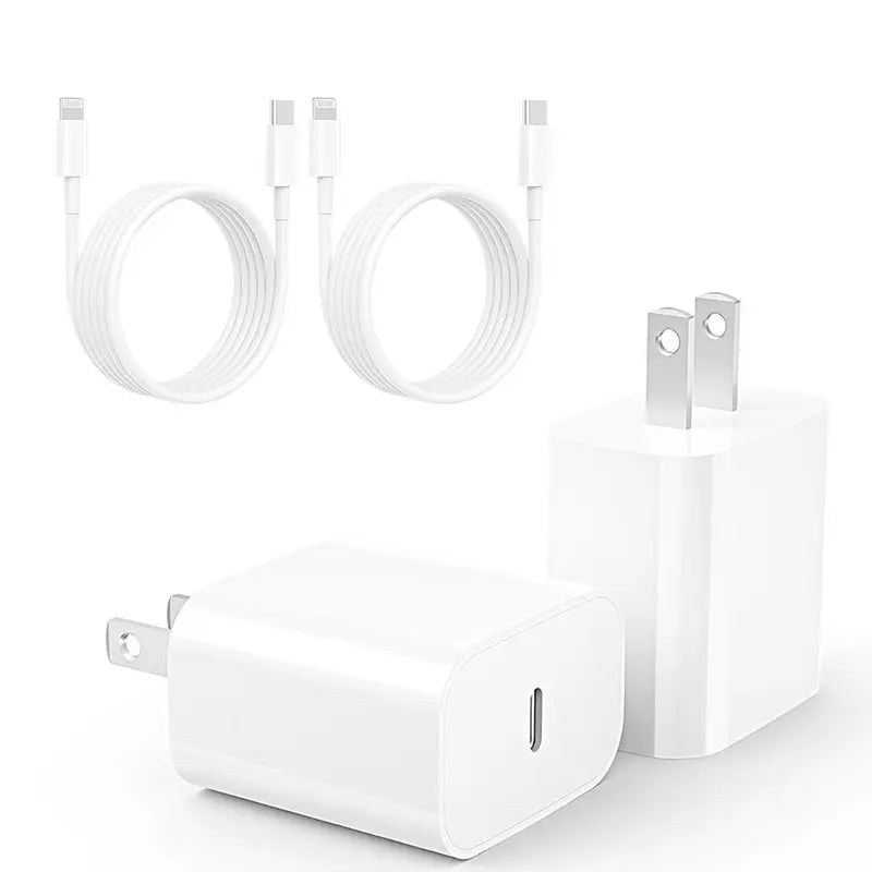 Fast PD Charger Set with Type-C to Lightning Cable