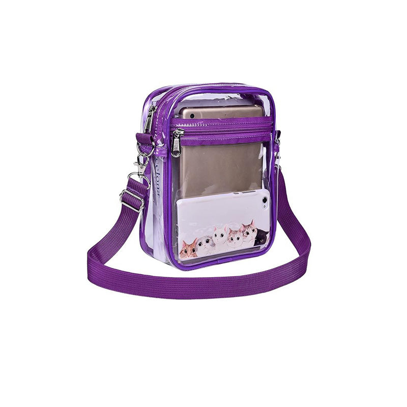 PVC Transparent Crossbody Bag