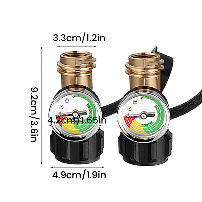 Universal Propane Tank Gauge for 5-100 Pound LP Tanks