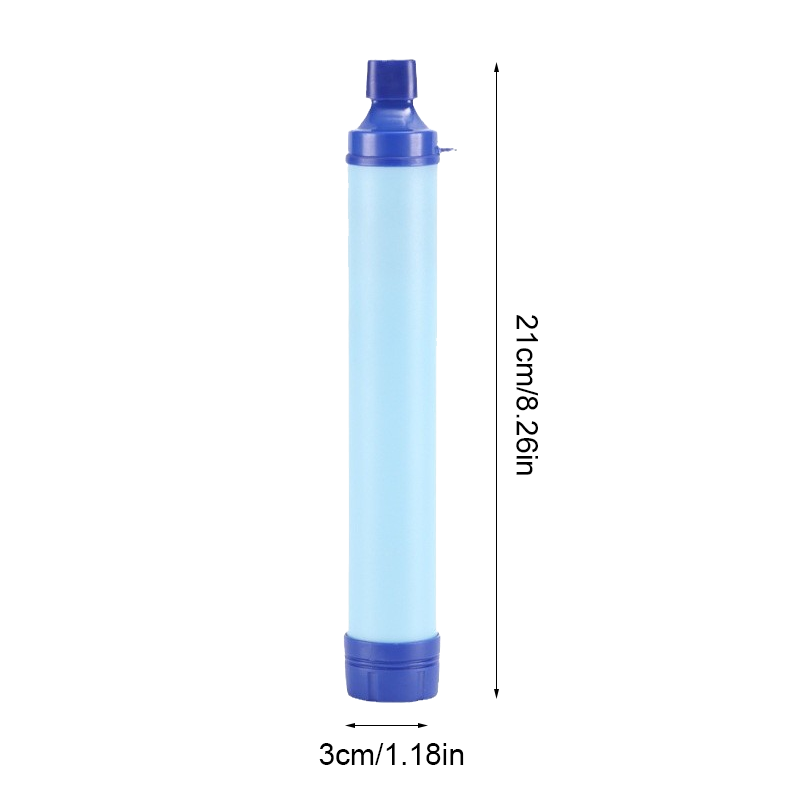 Portable Water Filtering Straw for Outdoor Adventures