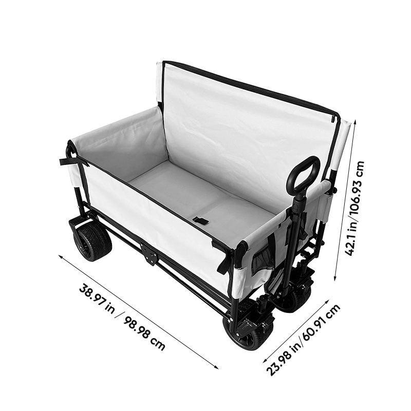 2-in-1 Outdoor Camping Trolley Seat