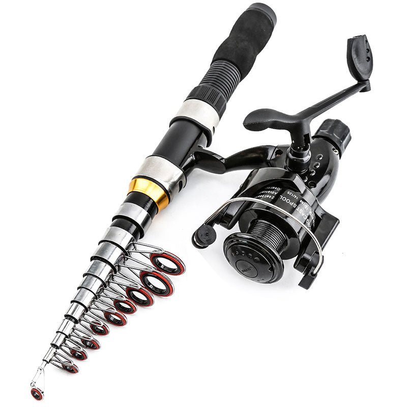Professional Fishing Rod and Reel Combo Set