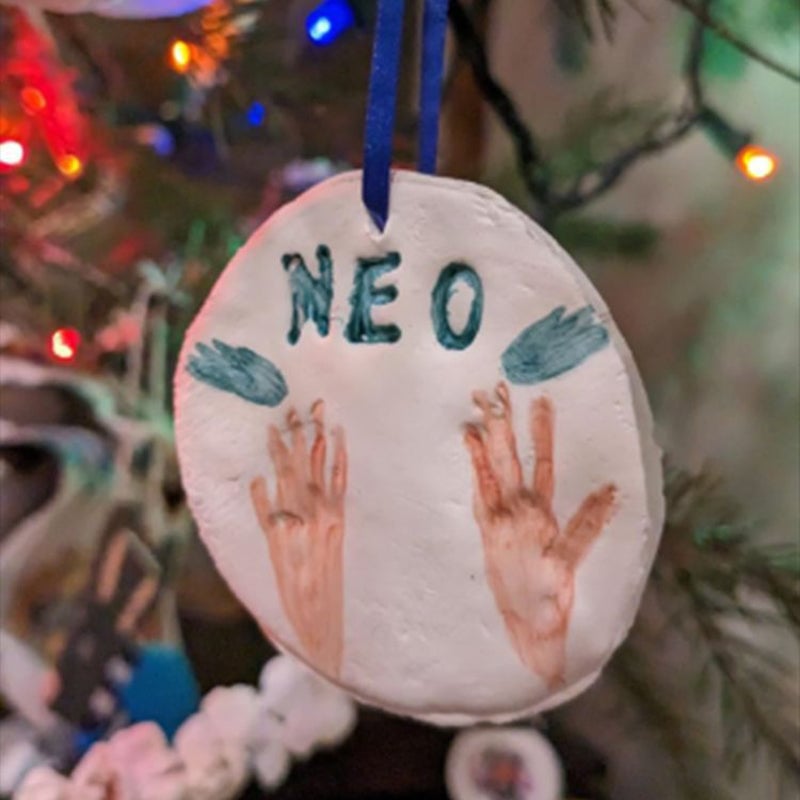 Gjutningssats för tassavtryck av husdjur i lera