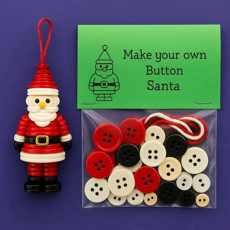 DIY Button Ornament Kits