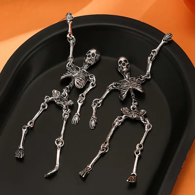 Halloween Horror Personality Skull Earrings