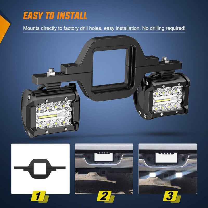 Car LED Work Light Kit