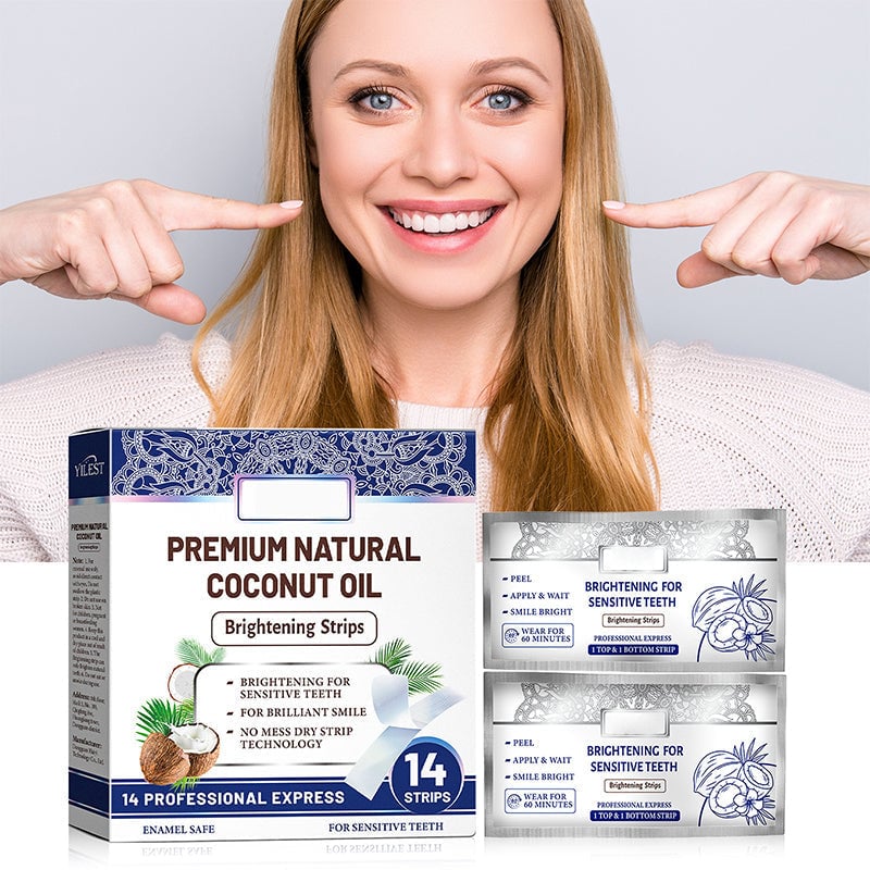 Kokosmynta Vitgörande Strips