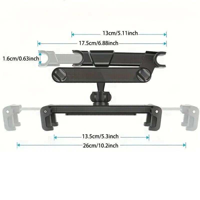 Car Headrest Tablet Mount