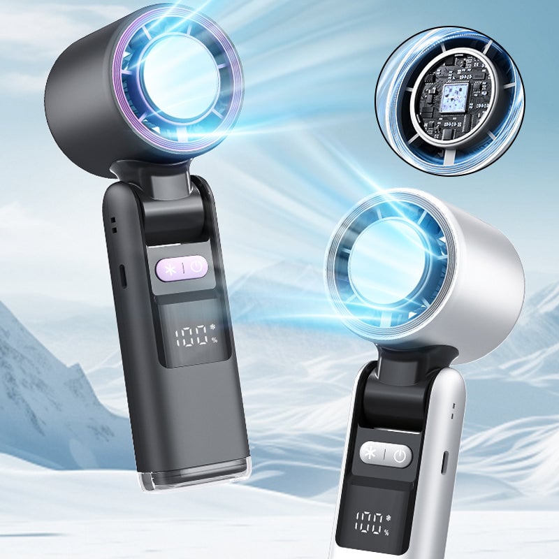 Bärbar handhållen turbofläkt