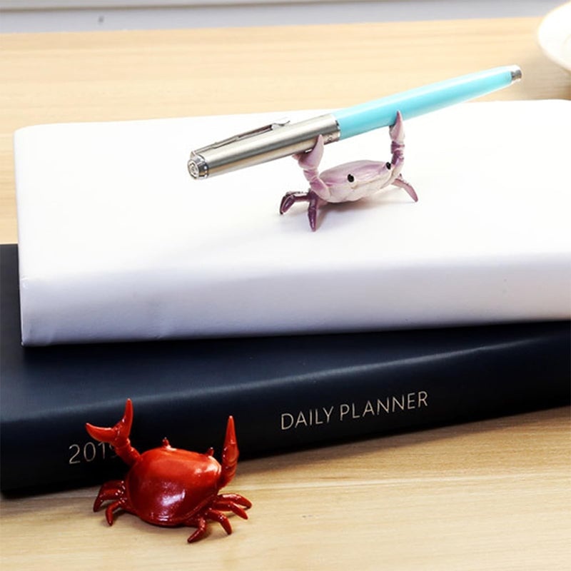 Realistic Crab Shaped Pen Holder