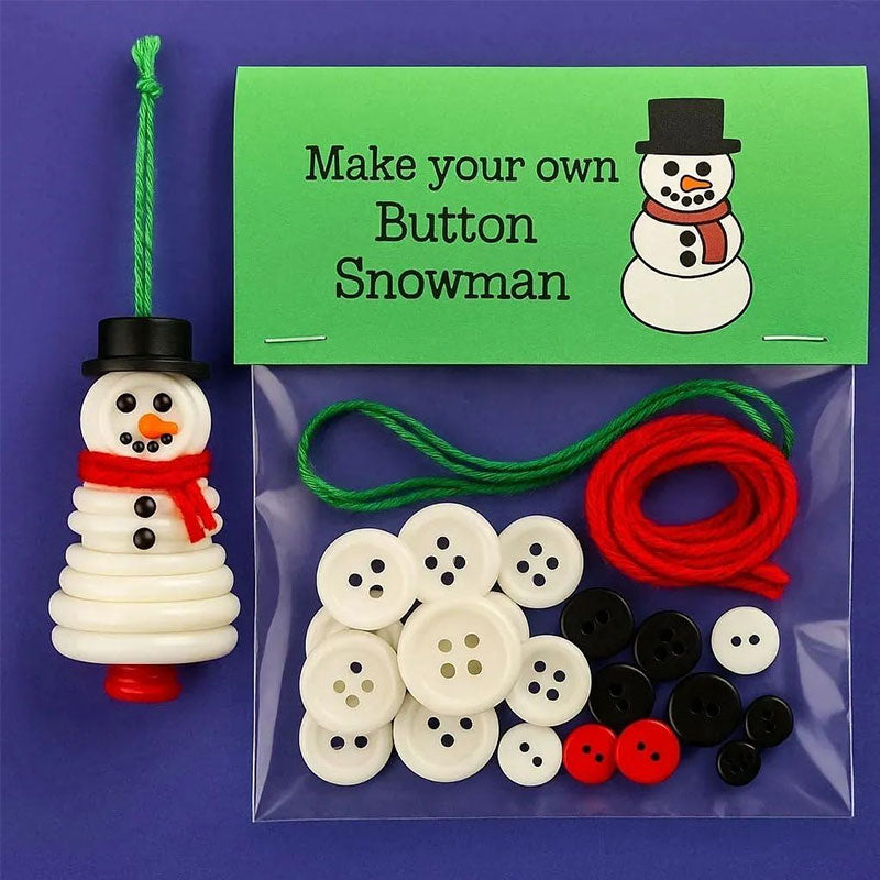DIY Button Ornament Kits