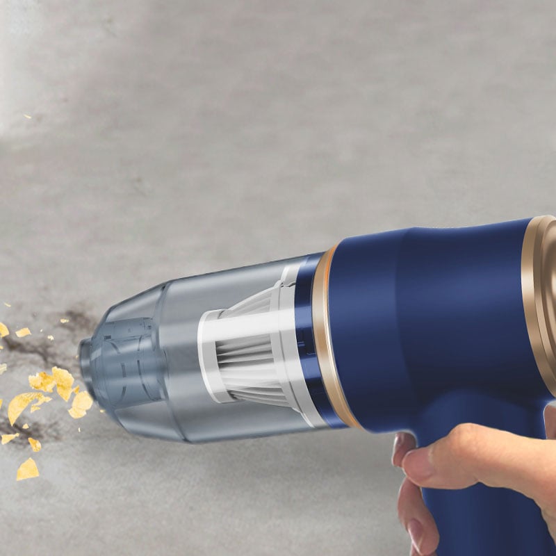 Bärbar sladdlös bil och hushållsdammsugare