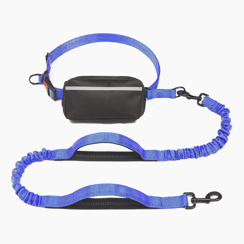 Hands Free Dog Leash With Zipper Pouch