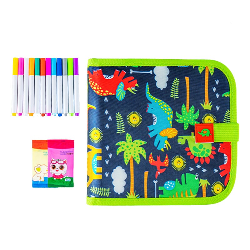 Bärbar, raderbar graffitiplånbok