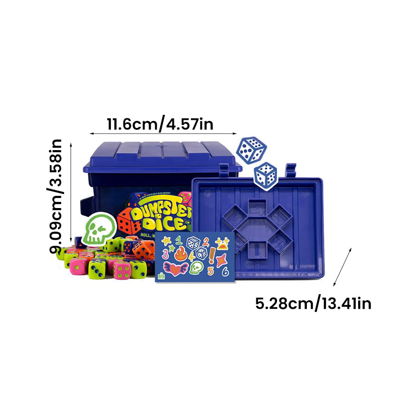 Dumpster Dice - Fast-Paced Family Dice Game