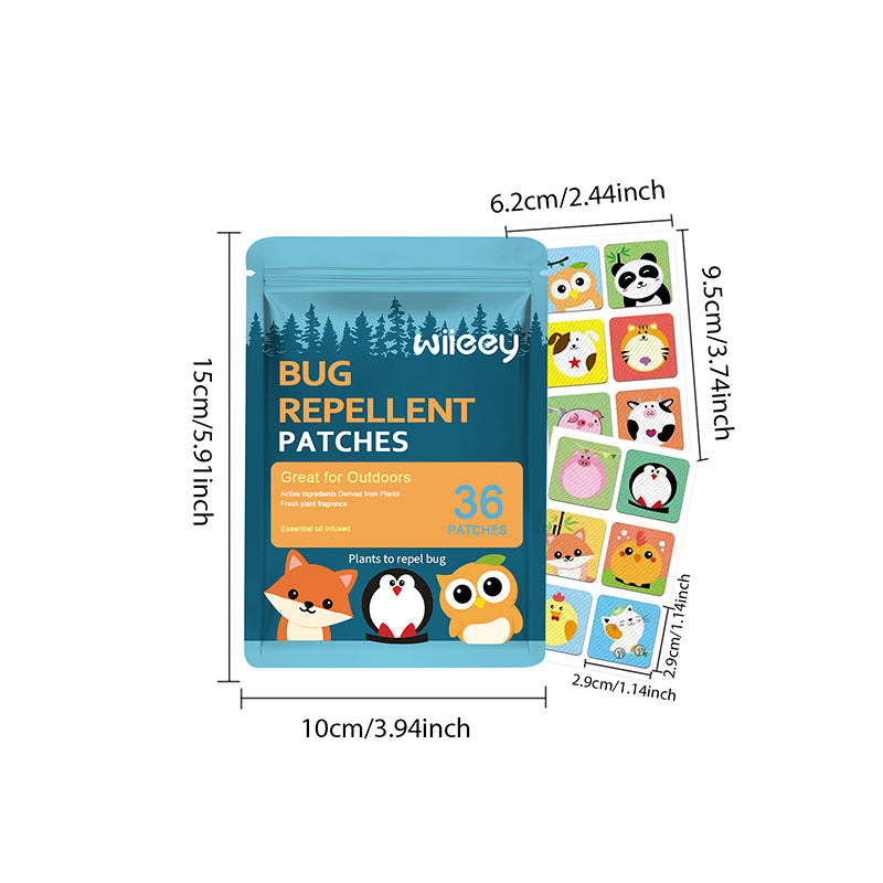 Gentle Herbal Waterproof Mosquito Repellent Patch