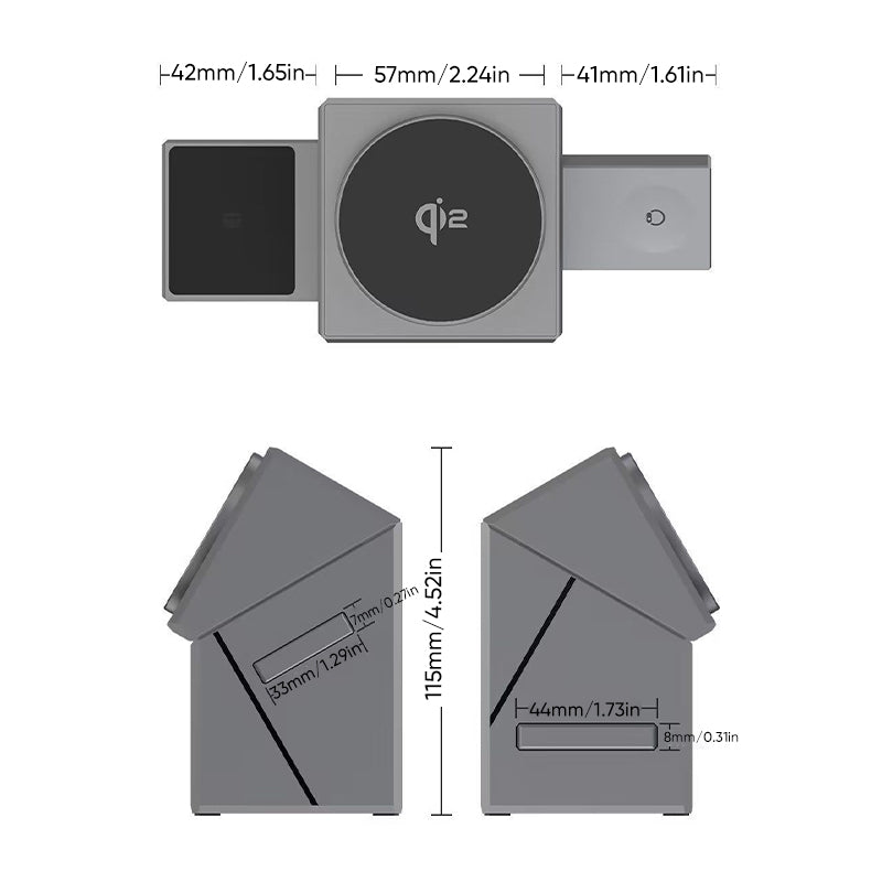 3 in 1 Charging Station for Apple