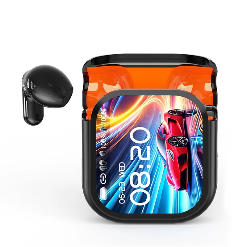 HD-fargeskjerm, intelligent støyreduksjon, hodetelefoner med AI-oversettelse