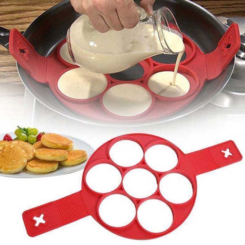 Non-stick silikon pannkaksform Ring