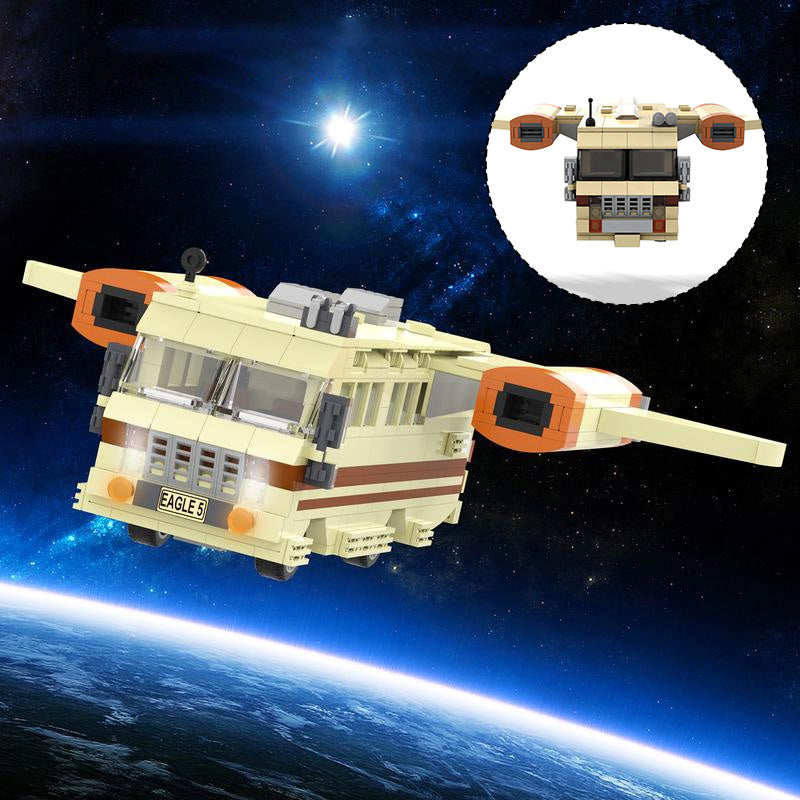 Eagle-5 Spaceship Building Block Set