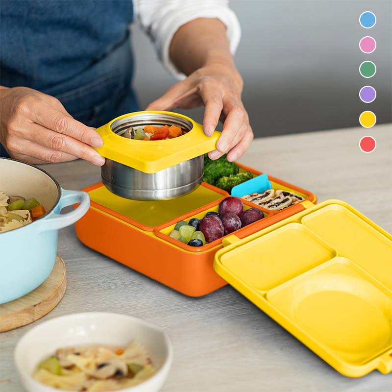 Insulated Bento Lunch Box with Thermos