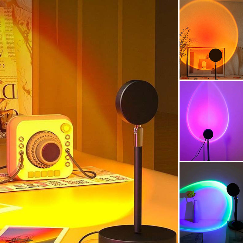 RGB solnedgångsprojektionslampa