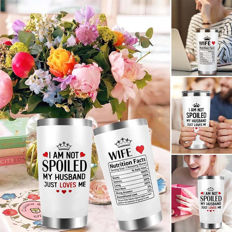 Printed Stainless Steel Coffee Tumbler (20oz)