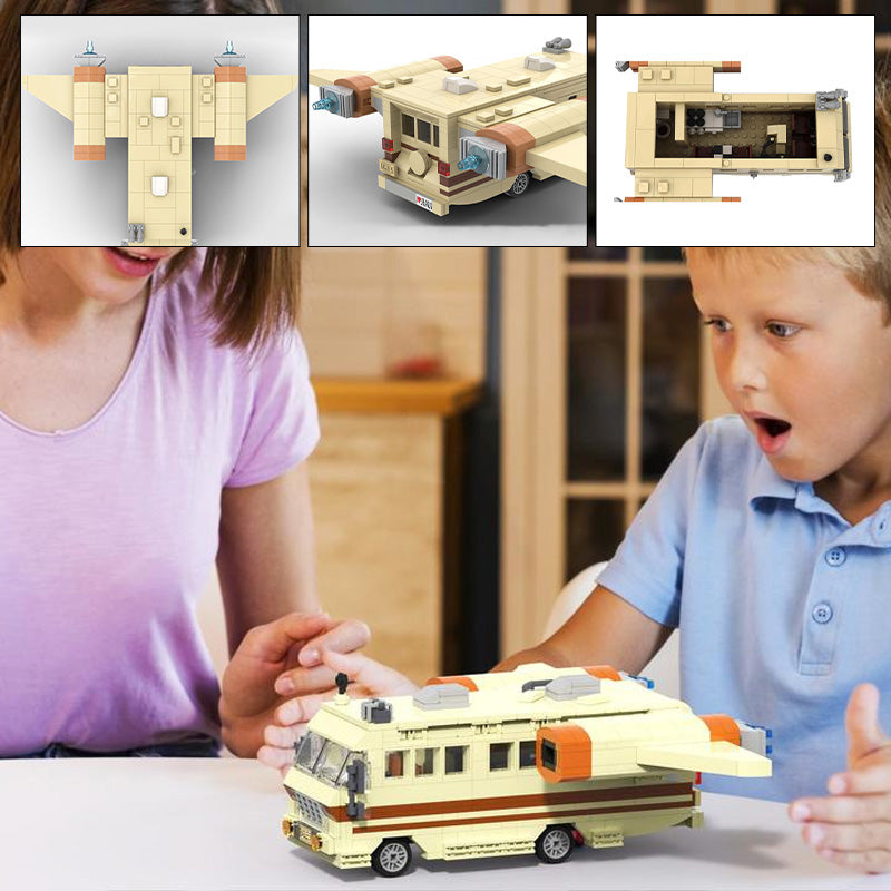 Eagle-5 Spaceship Building Block Set