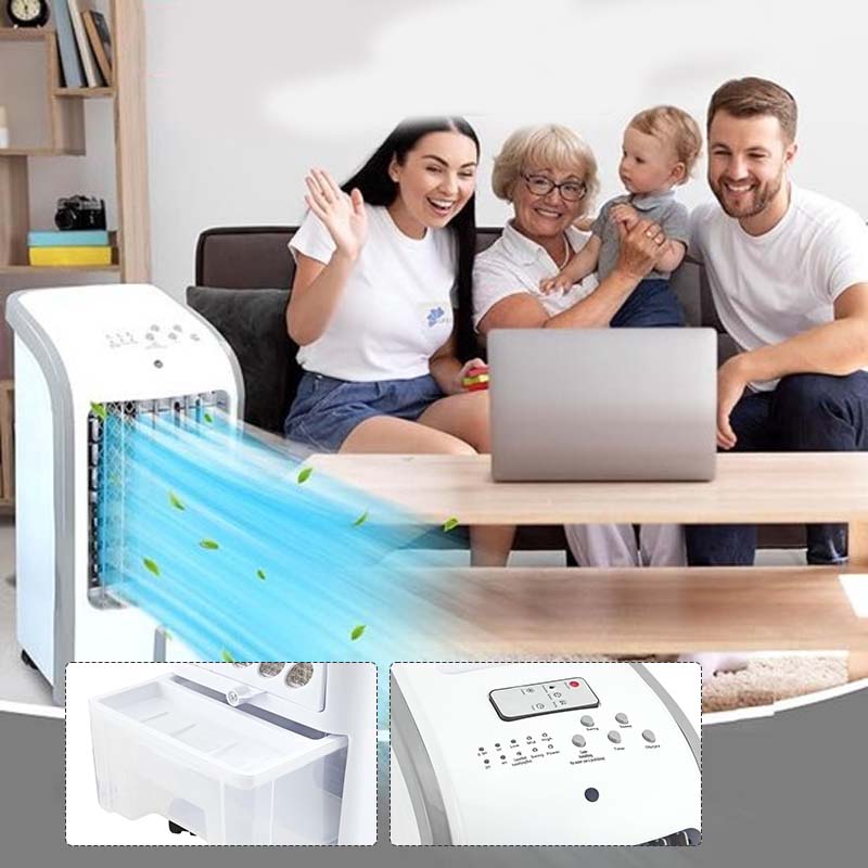 Portable Evaporative Air Cooler with Remote Control