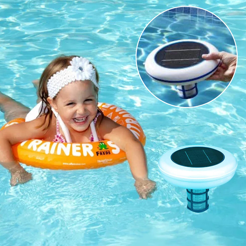Solar-Powered Pool Ionizer Purifier