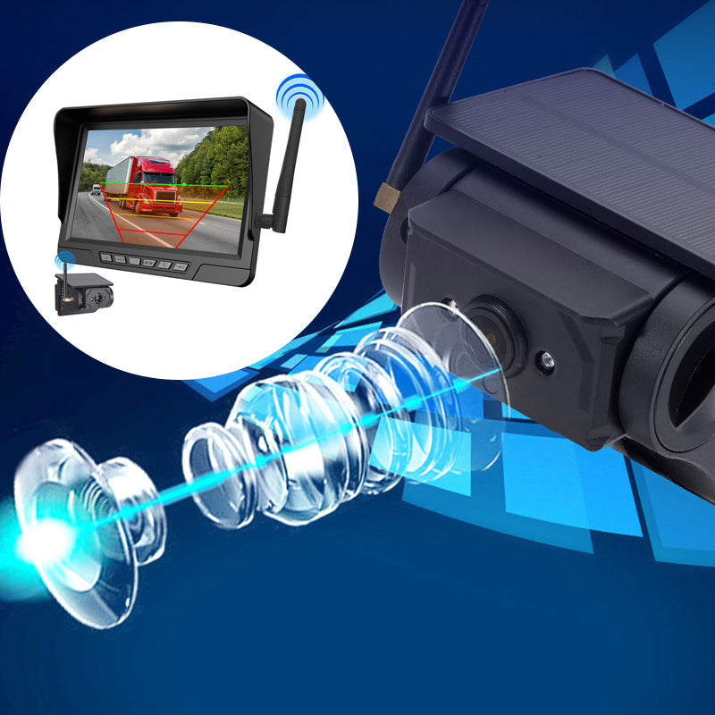 Magnetic Solar Wireless Backup Camera