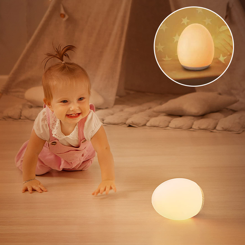 Portable Egg Night Light for Kids & Babies