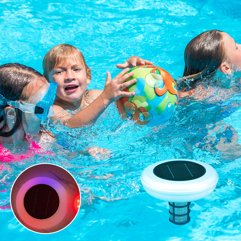 Solar-Powered Pool Ionizer Purifier