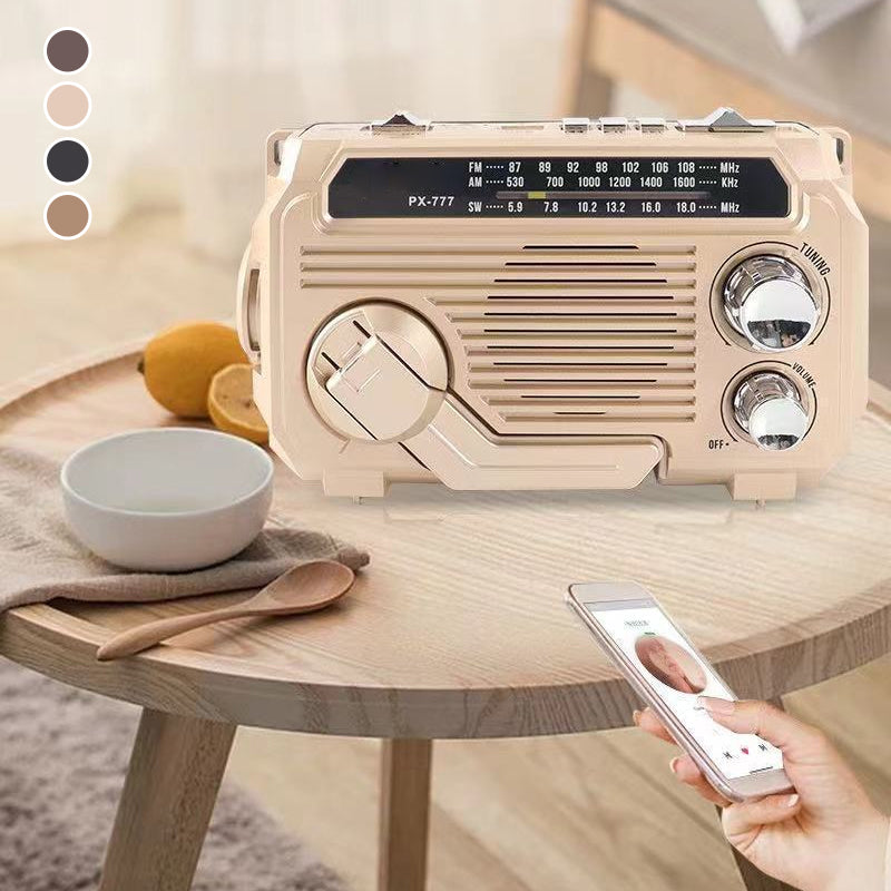 Bluetooth Hand Crank Radio