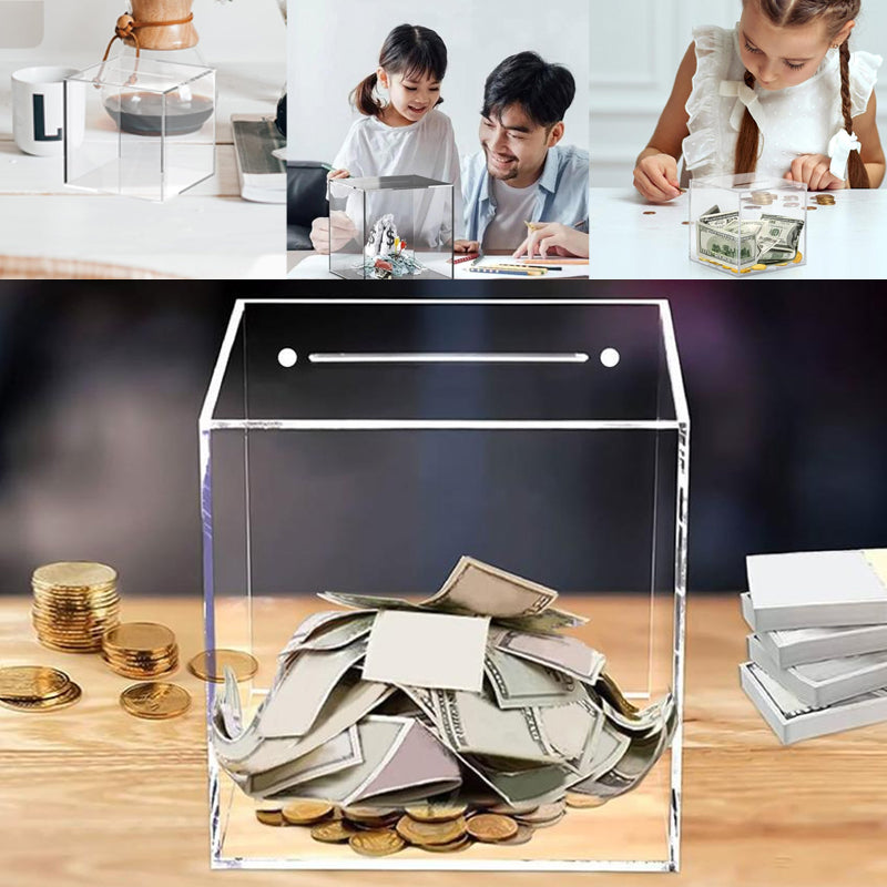 Acrylic Money Saving Box