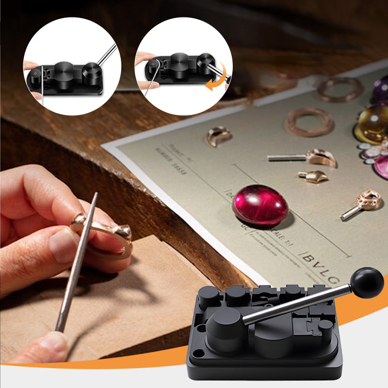 Manual Ring Bender with Rotating Handle