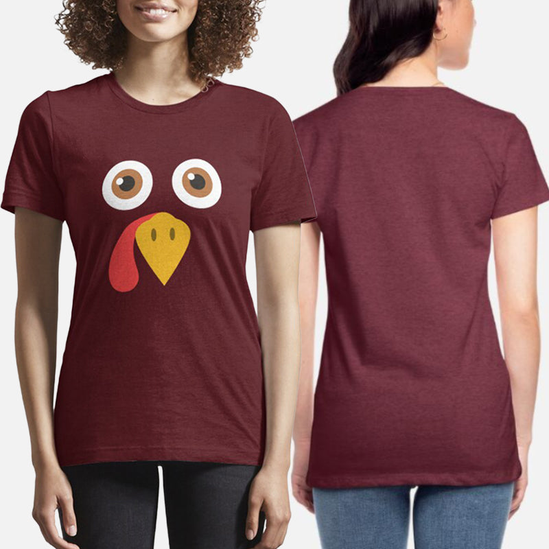Quirky Turkey Graphic T-Shirt