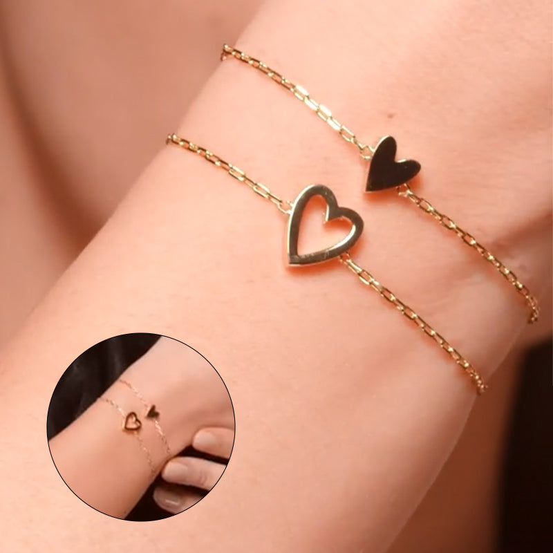 Adjustable Love Friendship Two Bracelet Pack
