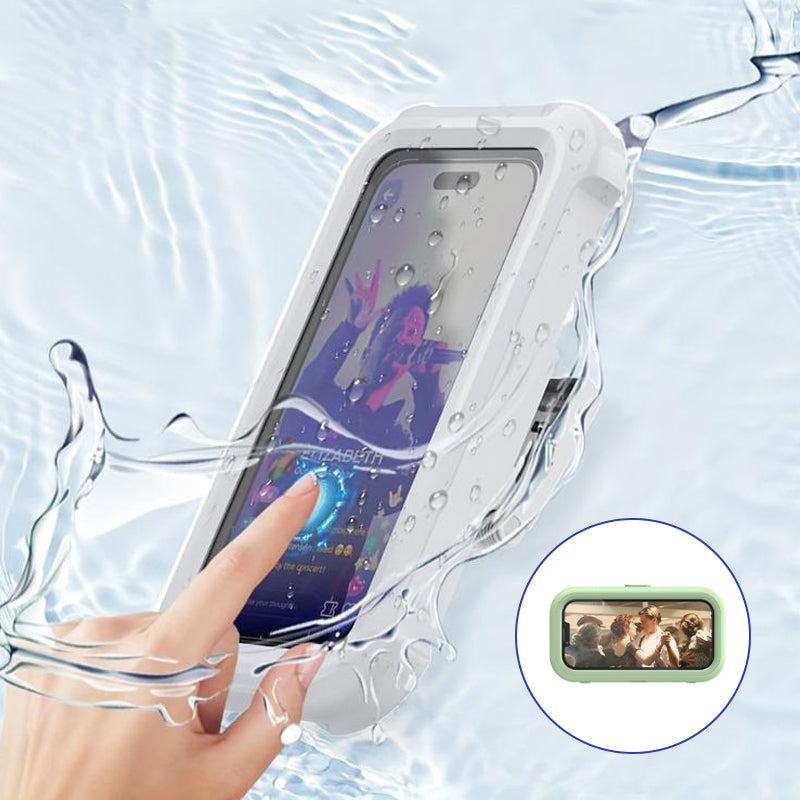 360 ° Rotation Can Touch Shower Phone Holder