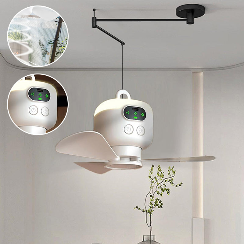 Portable Rechargeable Ceiling Fan
