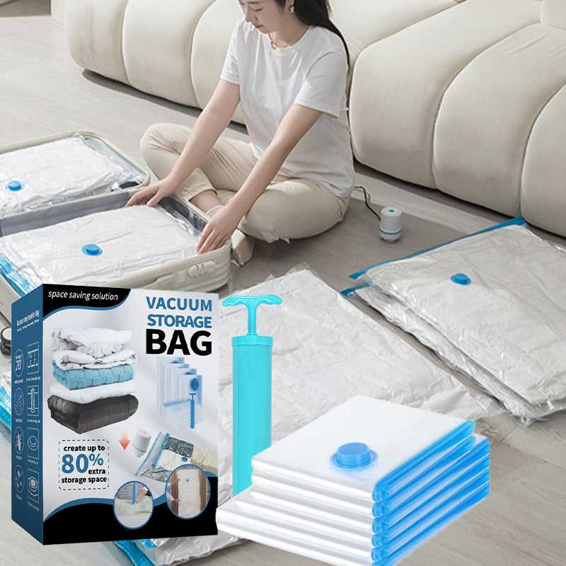 Compact Vacuum Storage Bags for Clothes