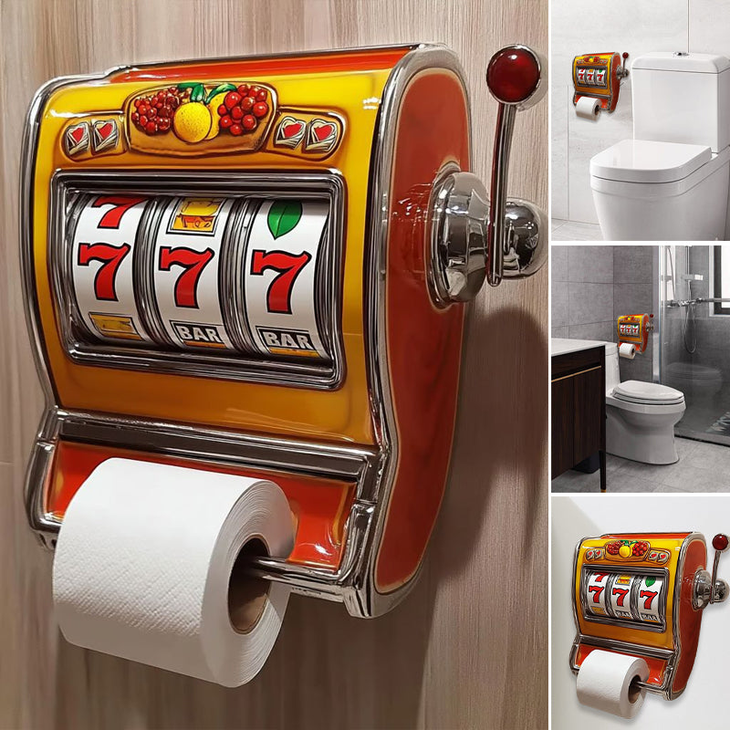 Slot Machine Toilet Roll Holder
