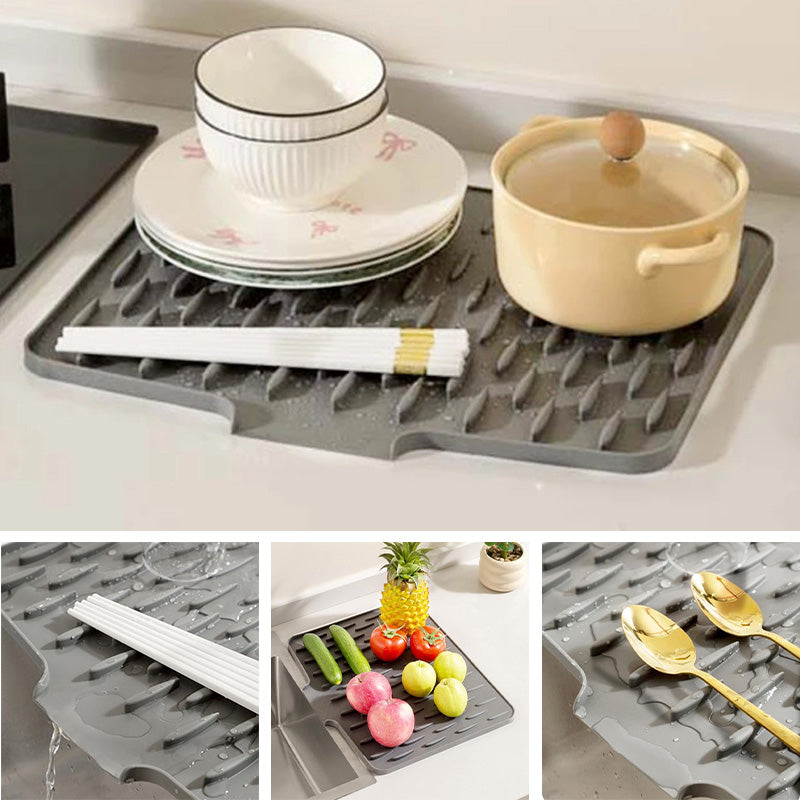 No-Spill Silicone Worktop Saver