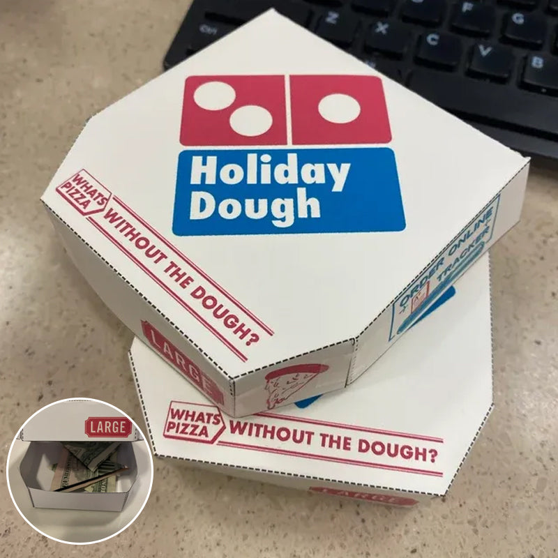 Festlig Mini Pizza Box Förvaringslåda