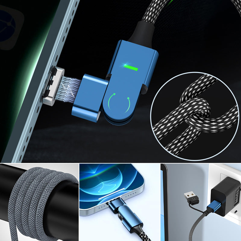 Fast Charging Magic Spin Cable