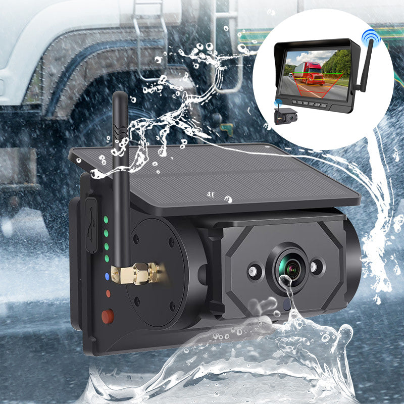 Magnetic Solar Wireless Backup Camera